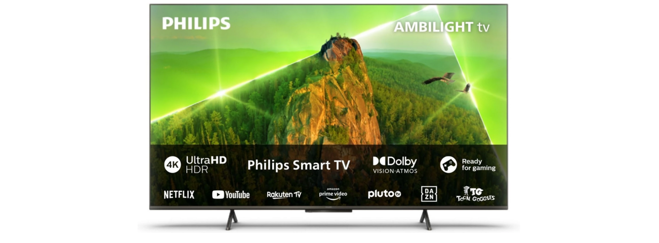1146409-2 65" 4K LED Ambilight TV Philips 65PUS8108/12