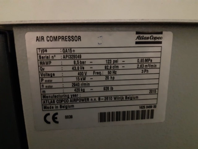 1061947-13 Screw compressor Atlas Copco