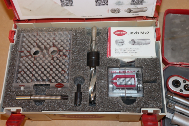 1139888-2 Starter set Lamello Invis Mx2 + Socket wrench set