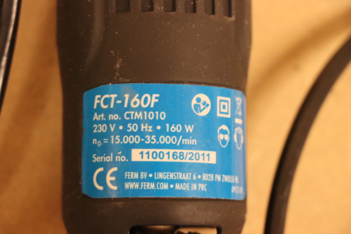 1139889-3 Multi-tool Ferm FCT-160F