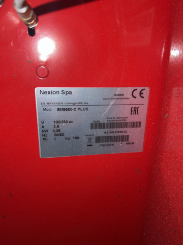 1117119-5 Tire balancing machine Corghi EM 9550-C Plus - 2020