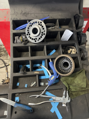 1117119-7 Tire balancing machine Corghi EM 9550-C Plus - 2020