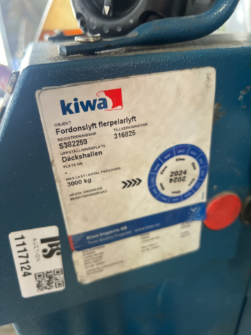 1117124-5 Scissor lift Nussbaum Jumbo Lift 300011NT - 2010