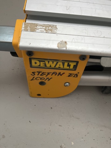 1146570-11 Cut/Jam saw including saw table - DeWalt DW770