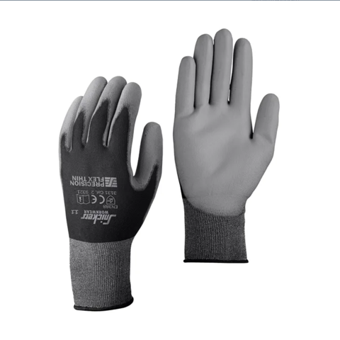 1158864-1 20 pcs Gloves Snickers Workwear 9321 Precision Flex Light, Size 7