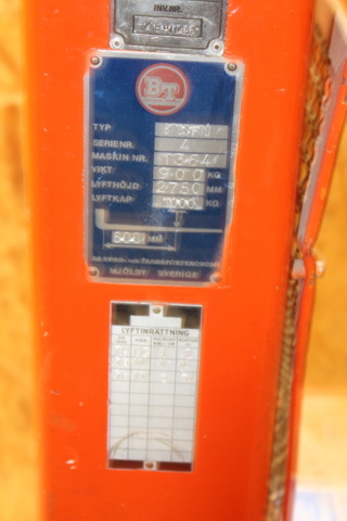 1142067-10 BT Stacker truck