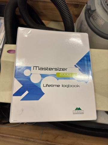 1159037-8 Malvern Mastersizer 2000