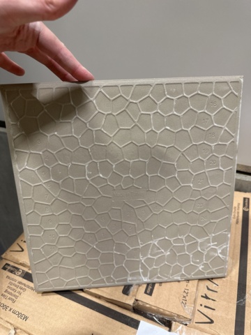 1064944-3 Clinker White Mat Ral 9016, 30x30 approx. 19 square meters