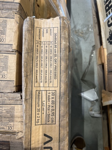 1064993-5 Granite ceramic 16.2 m2 Geo Black Matt 30x60 - 10 pack