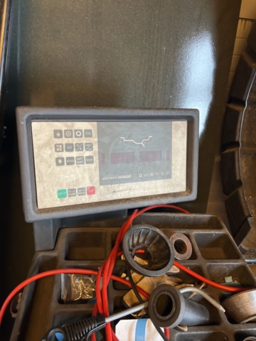 1117205-5 Balancing machine Hofman Megaspin 400