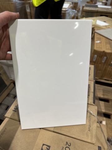 1064977-1 Tile/wall tiles White Glossy 20x30 - 10.56m2 - 11 pack