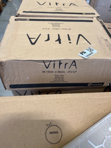 1065005-4 Tiles 10x30 Architect Prussian Blue Glossy Ral 10pc package