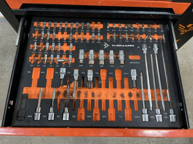 1078636-5 Tool trolley with contents - Widmann