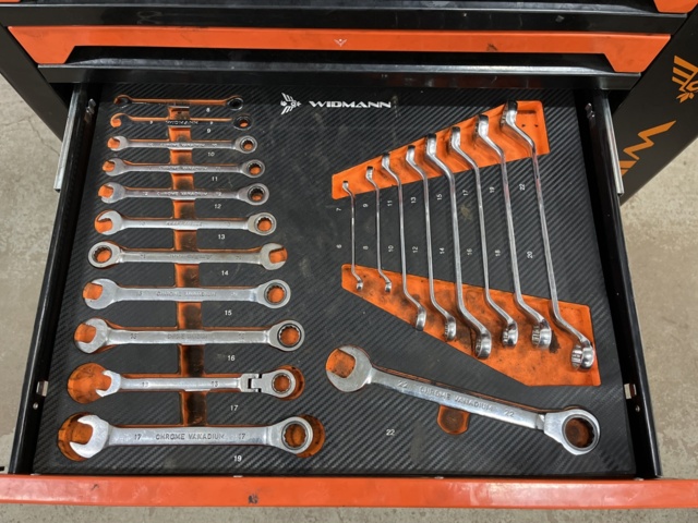 1078636-6 Tool trolley with contents - Widmann