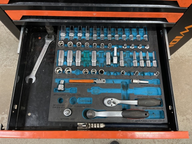 1078636-7 Tool trolley with contents - Widmann