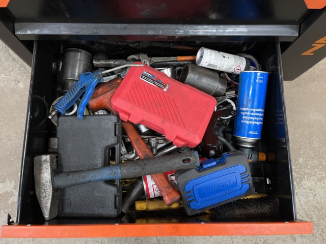 1078636-10 Tool trolley with contents - Widmann