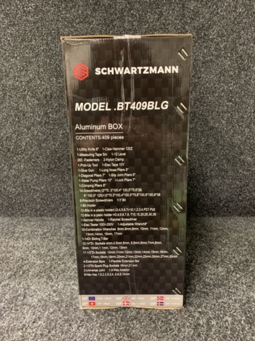 1160340-3 Toolbox with 409 parts - Schwartzmann
