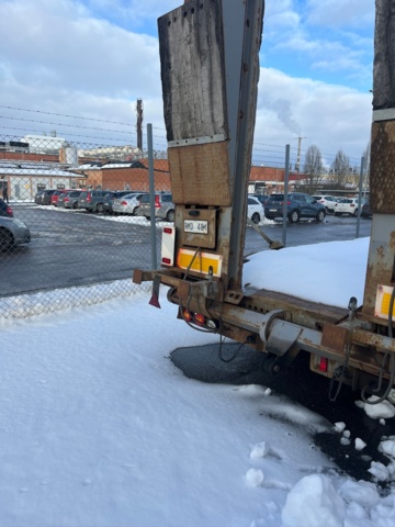 1160415-2 Trailer with ramps KUMLIN ATU3-30 - 1999