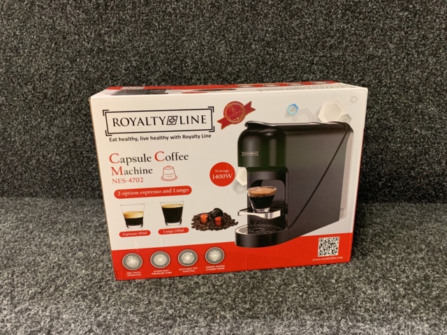 1160348-2 Coffee capsule machine universal 20 bar compatible with Nespresso capsules