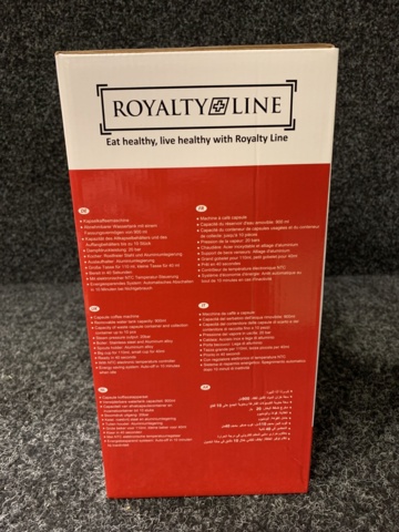 1160348-4 Coffee capsule machine universal 20 bar compatible with Nespresso capsules