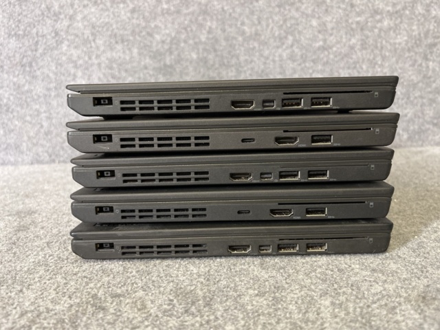 1131909-12 Laptops x5, Lenovo ThinkPad X260 & X270 (repair item)