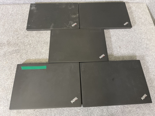 1131909-10 Laptops x5, Lenovo ThinkPad X260 & X270 (repair item)