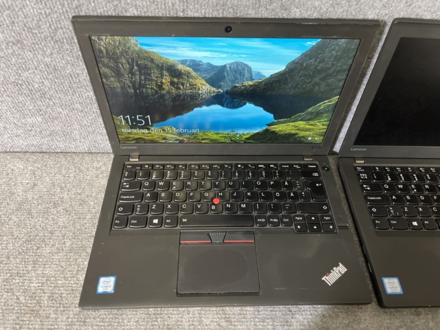 1131909-4 Laptops x5, Lenovo ThinkPad X260 & X270 (repair item)