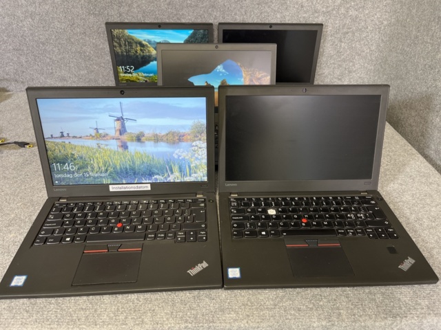 1131909-7 Laptops x5, Lenovo ThinkPad X260 & X270 (repair item)