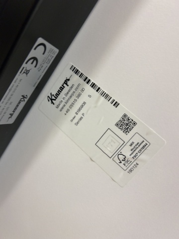 1161036-4 Höj och sänkbart skrivbord - Kinnarps 2 stycken