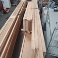 1120892-4 Lot with glulam beams