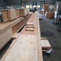 1120892-6 Lot with glulam beams