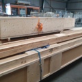 1120892-8 Lot with glulam beams