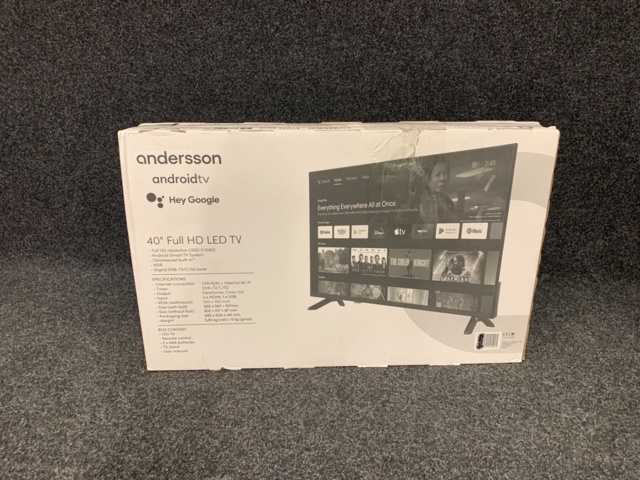 1146422-4 40" Full HD Smart-TV med Android & HDR Andersson LED4045FHDA