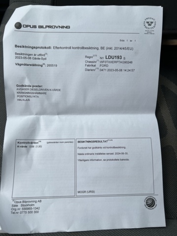 1121638-23 Ford Transit Connect T220 1.8 TDCi - 2011