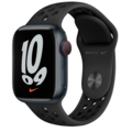 1097392-2 Apple Watch Nike Series 7 GPS, 41mm Midnight Aluminium Case with Anthracite/Black Nike Sport Band