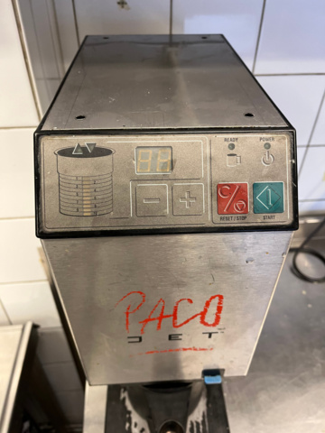 1149021-7 Ice cream machine Paco Jet