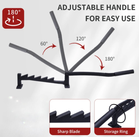 1161368-4 Wood splitter Wall mounted