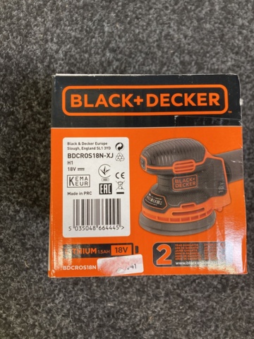 1161576-2 Eccentric sander Black & Decker BDCROS18N-XJ 18V