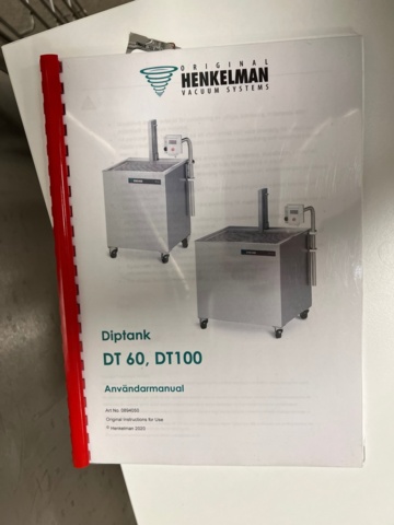 1052840-9 Vacuum machine Henkelman Diptank DT60 shrink tank - 2022