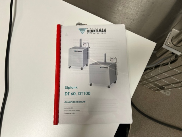 1052840-10 Vacuum machine Henkelman Diptank DT60 shrink tank - 2022