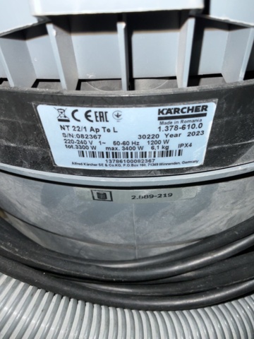 1120898-5 Kärcher vacuum cleaner