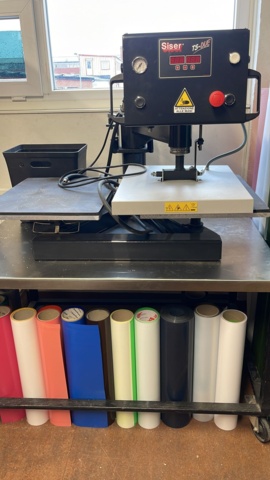1150739-1 Digital heat press Siser TS-Due with compressor