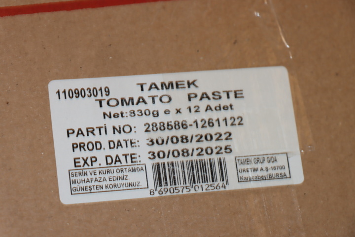 1139988-4 Parti Soltorkade tomater, tomatpasta, Karisik