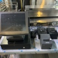 898634-1 FEC RP3615 POS system with touch screen, cash drawer, 3 receipt printers