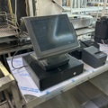 898634-2 FEC RP3615 POS system with touch screen, cash drawer, 3 receipt printers