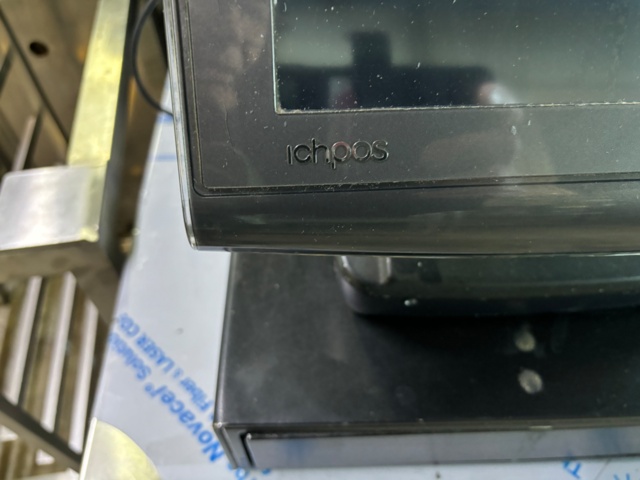 898634-3 FEC RP3615 POS system with touch screen, cash drawer, 3 receipt printers