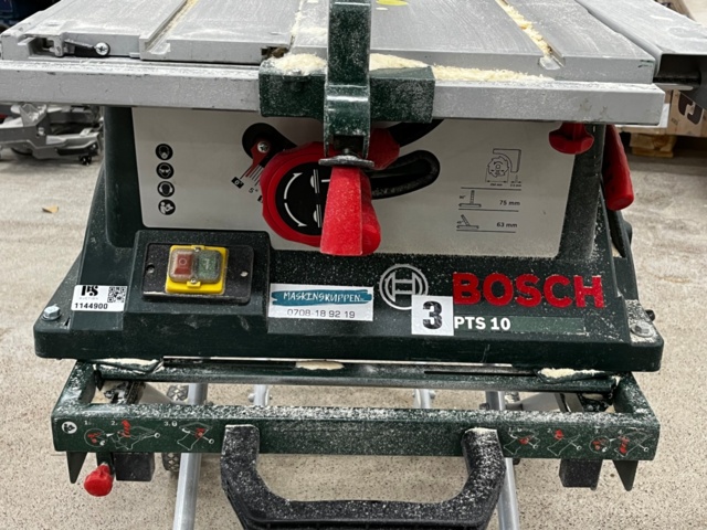 1144900-3 Table saw, Bosch PTS 10
