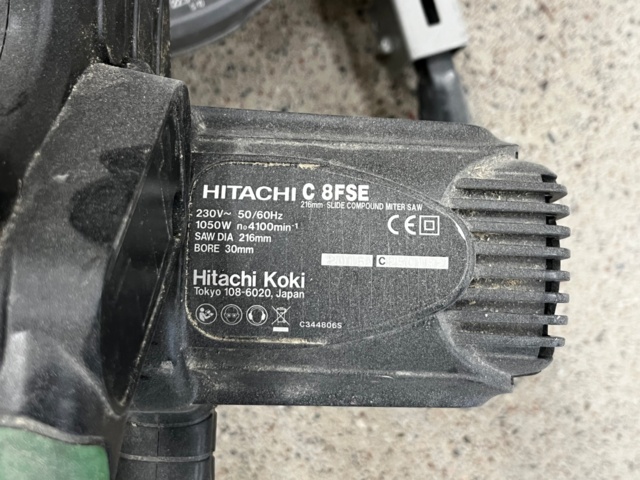 1144902-5 Miter saw, Hitachi C8FSE