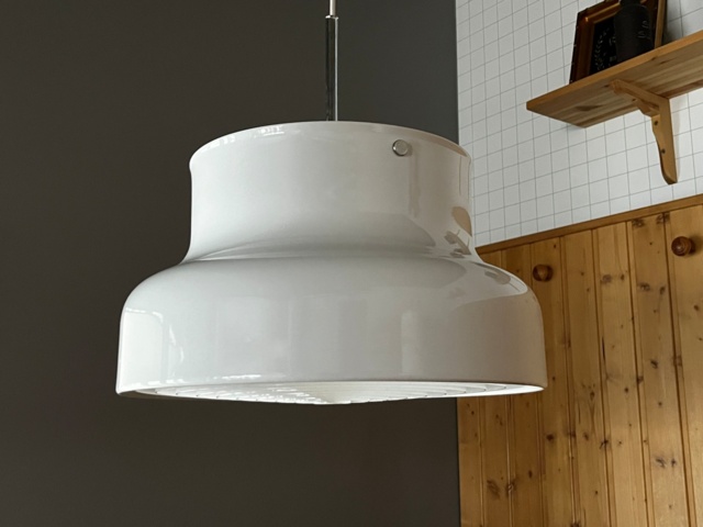 1144940-1 2 ceiling pendants, "Bumling" Atelje Lyktan, white