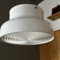 1144940-2 2 ceiling pendants, "Bumling" Atelje Lyktan, white